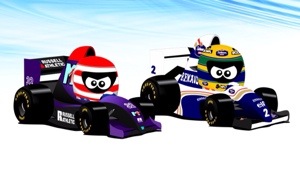 Roland and Ayrton cloud cartoon